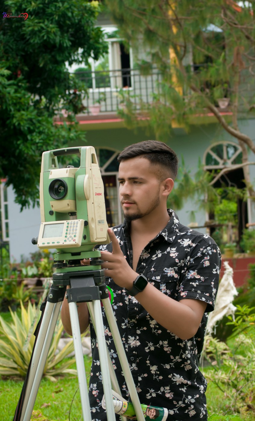 Urban DGPS Road Survey — engineering site photograph